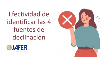 Efectividad de identificar las 4 fuentes de declinación